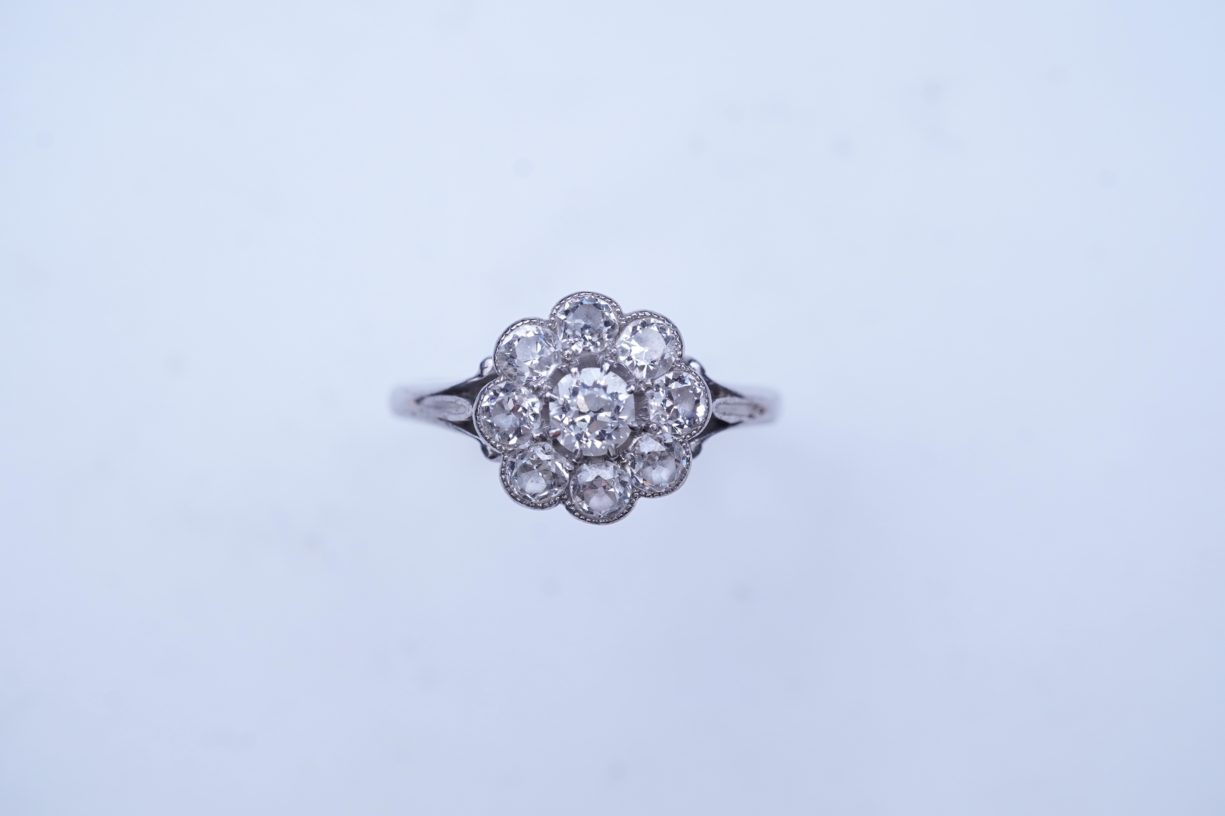 A diamond ring, circa 1920